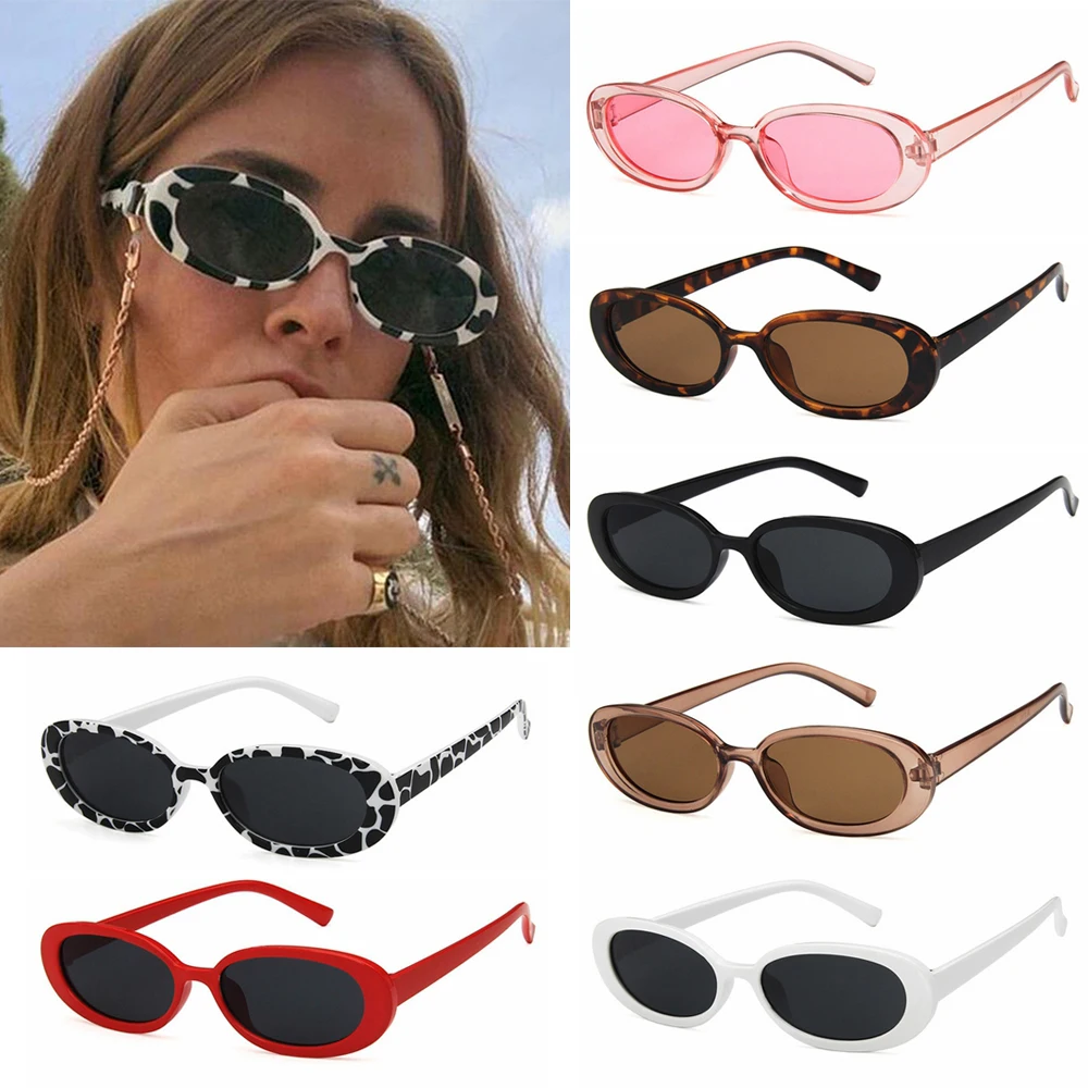 1 БР. Ретро Слънчеви Очила за Жени малки Овални Рамки Слънчеви Очила са Модерни Нюанси Поляризирани Очила, Слънчеви Очила с UV400 0