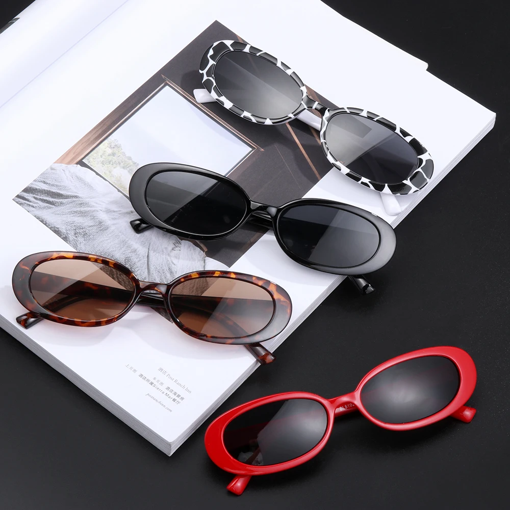 1 БР. Ретро Слънчеви Очила за Жени малки Овални Рамки Слънчеви Очила са Модерни Нюанси Поляризирани Очила, Слънчеви Очила с UV400 1