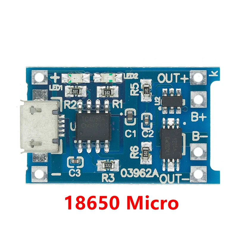 1 БР. тип-c/Micro USB 5v 1A 18650 TP4056 Модул Зарядно устройство за Литиево-йонна батерия зарядно устройство ще захранване на такса, защитено с Двойна Функция 1A Литиево-йонна 4