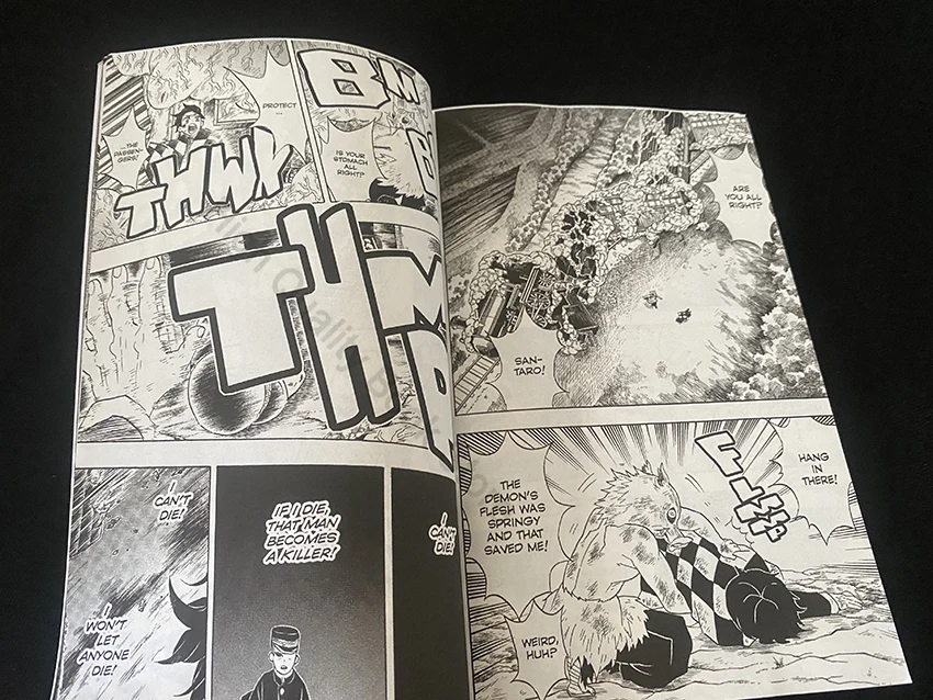 1 Книга на Японския Аниме Demon Slayer Kimetsu No Том 8 Младежка Книга Манга на Английски, Определени комикси Livre 3