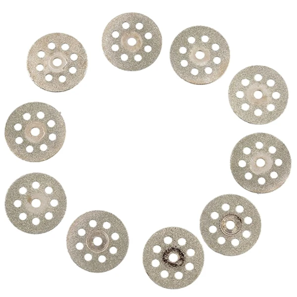 10ШТ Мини 22 мм диамантени режещи дискови пильный диск мелница лист