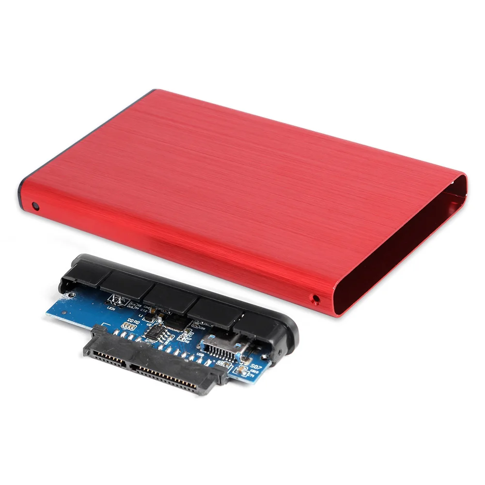2.5-инчов Калъф За Твърд диск SATA III II I към USB 3.0 HDD SSD Корпус Без Инструменти Калъф за Диск, Кутия за Външен Хард Диск за КОМПЮТЪР