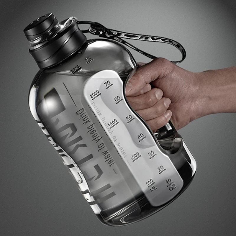 2.7 L Бутилка За Пиене на Вода BPA Безплатно Пластмасова Чаша За Вода за Многократна употреба Портативни Флип Топ спортна Бутилка за Вода за нощуване на Открито 1