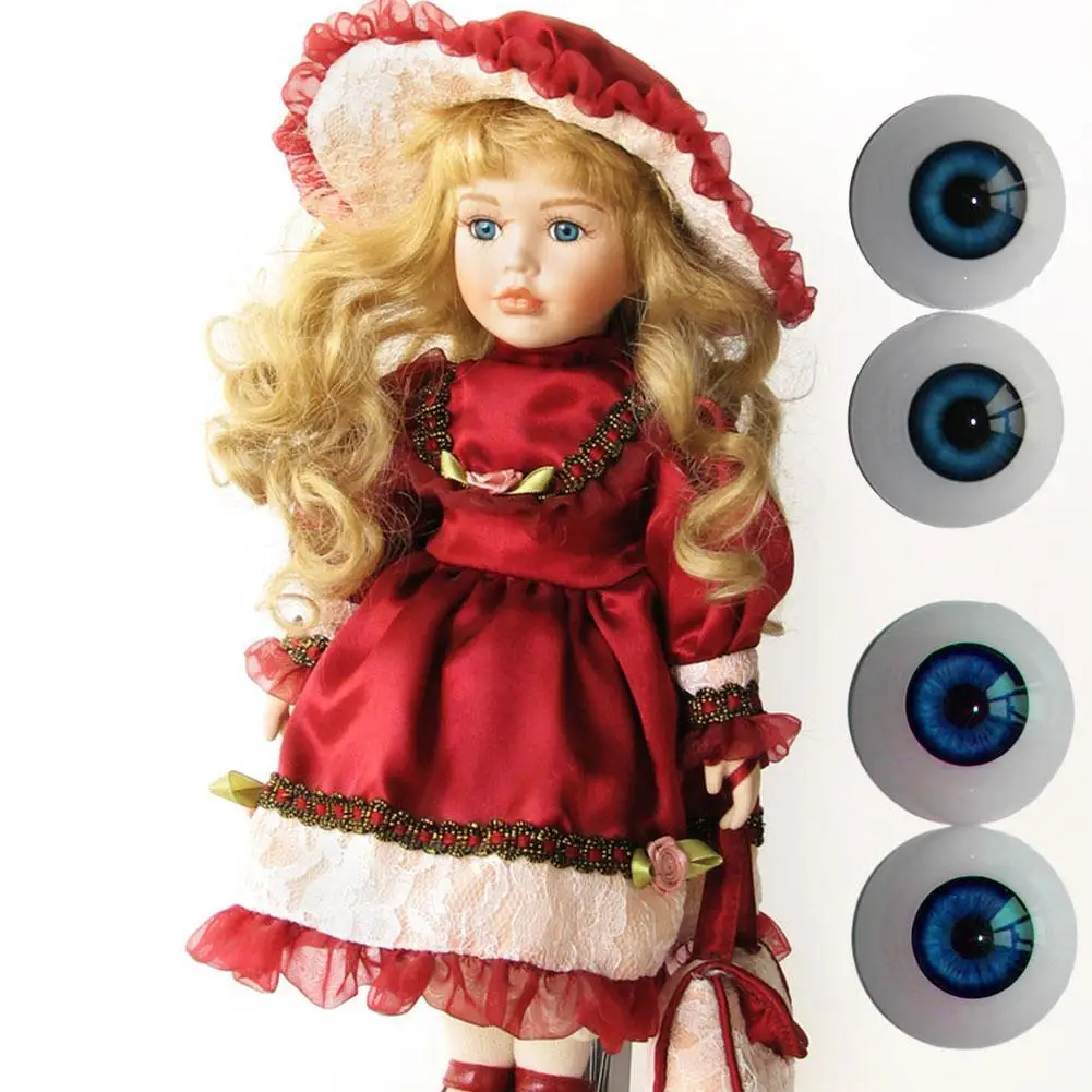 20 мм/22 мм/24 мм Очната Ябълка За Кукли Реборн Акрилни Полукръгли Очите Възраждане Кукла Мухъл Аксесоари Пъстри Очи Поддържа на Едро 0