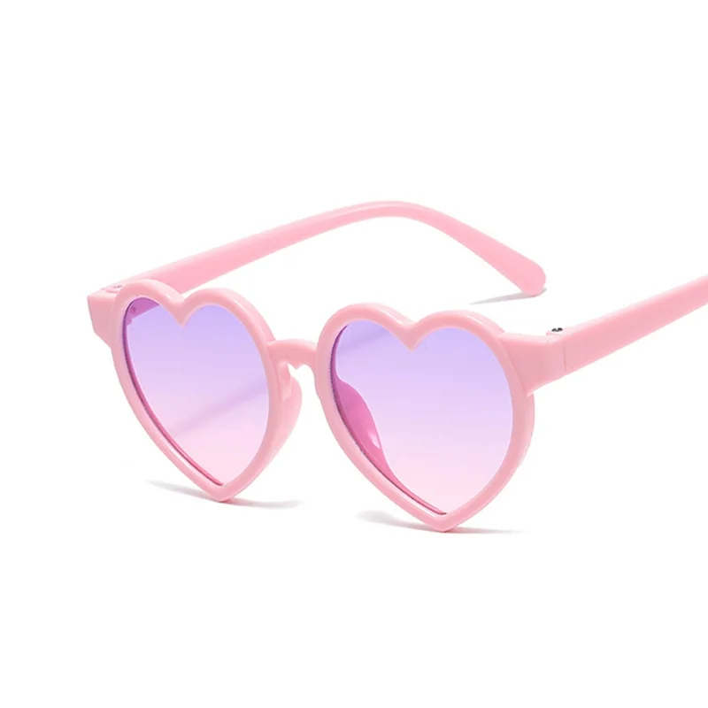 2022 Корейски стил Детски Слънчеви очила с Конфетным Сърце, Прекрасни Слънчеви Очила, Модерен Вечерни Детски Розови Очила За Момичета, Oculos De Sol 5