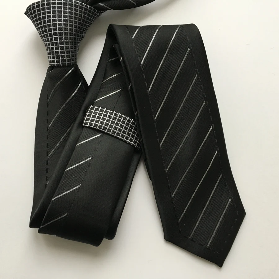 2022 Нови Дизайнерски Мъжки Вратовръзки Жаккардовый Тъкани Вратовръзка Контрастен Възел с Диагонални Ивици Вратовръзка 2