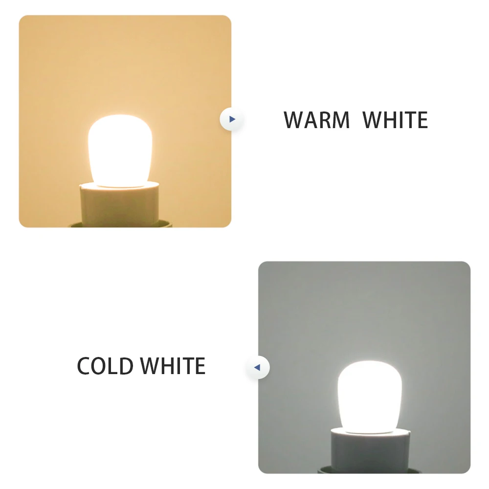25 бр./лот, 3 W, E14, led лампа за хладилник, Царевичен лампа за хладилник, 220 В, Led лампа, Бял/Топло бял SMD2835, Смяна на Халогенна лампа 3