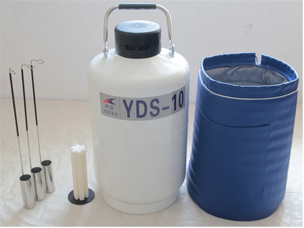 3Л Подходящ за транспорт на Контейнер с течен азот Криогенный резервоар азотен контейнер с резервоар за течен азот YDS-3 0