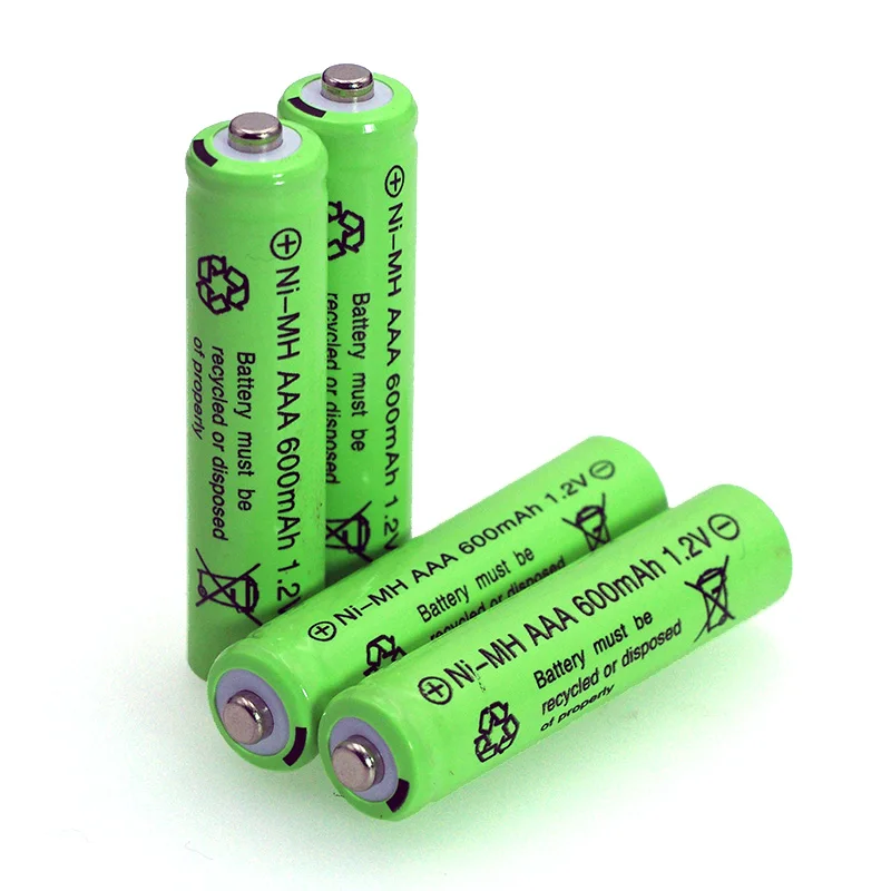 4 бр. 1,2 В NI-MH AAA Батерии 600 mah Акумулаторни nimh Батерия + 4 бр. 1,2 В Ni-Mh AA 2000 mah NI-MH батерия за дистанционно Управление 3
