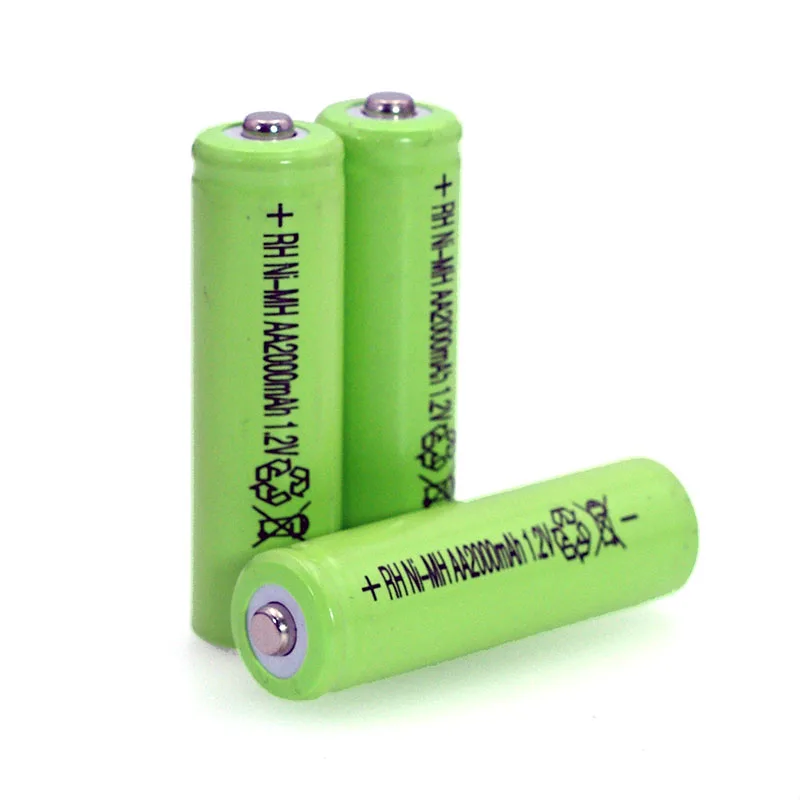 4 бр. 1,2 В NI-MH AAA Батерии 600 mah Акумулаторни nimh Батерия + 4 бр. 1,2 В Ni-Mh AA 2000 mah NI-MH батерия за дистанционно Управление 4