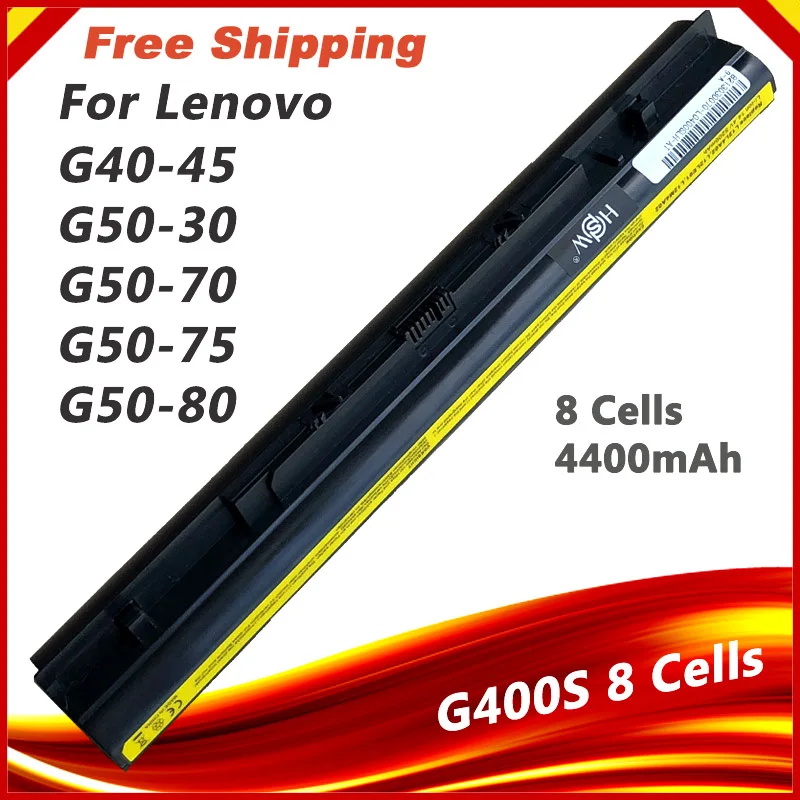 4400 mah 8 Клетки L12S4E01 Батерия за Lenovo Z40 Z50 G40-45 G50-30 G50-70 G50-75 G50-80 G400S G500S L12M4E01 L12M4A02