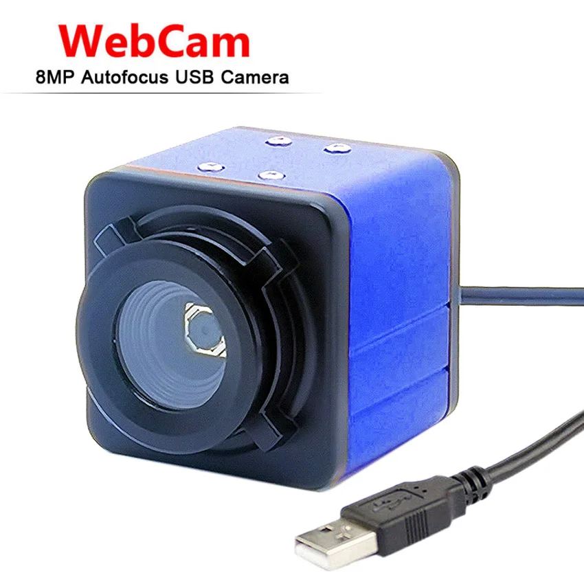 4K 3264X2448 USB Уеб камера с Автофокус Обектив Мини-Калъф от IMX179 Индустриално Машинно Зрение Мини Usb Уеб камера 0
