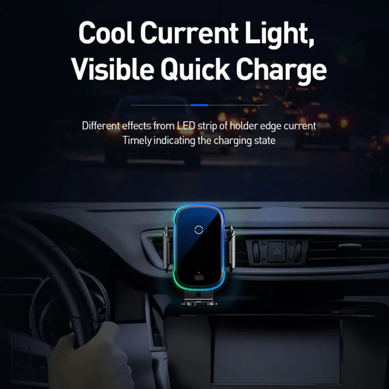 Baseus Безжично Зарядно за Кола За iPhone 13 Лесен Електрическо 2 в 1 Безжично Зарядно 15 Вата Кола, Телефон За Huawei Samsung Xiaomi 3