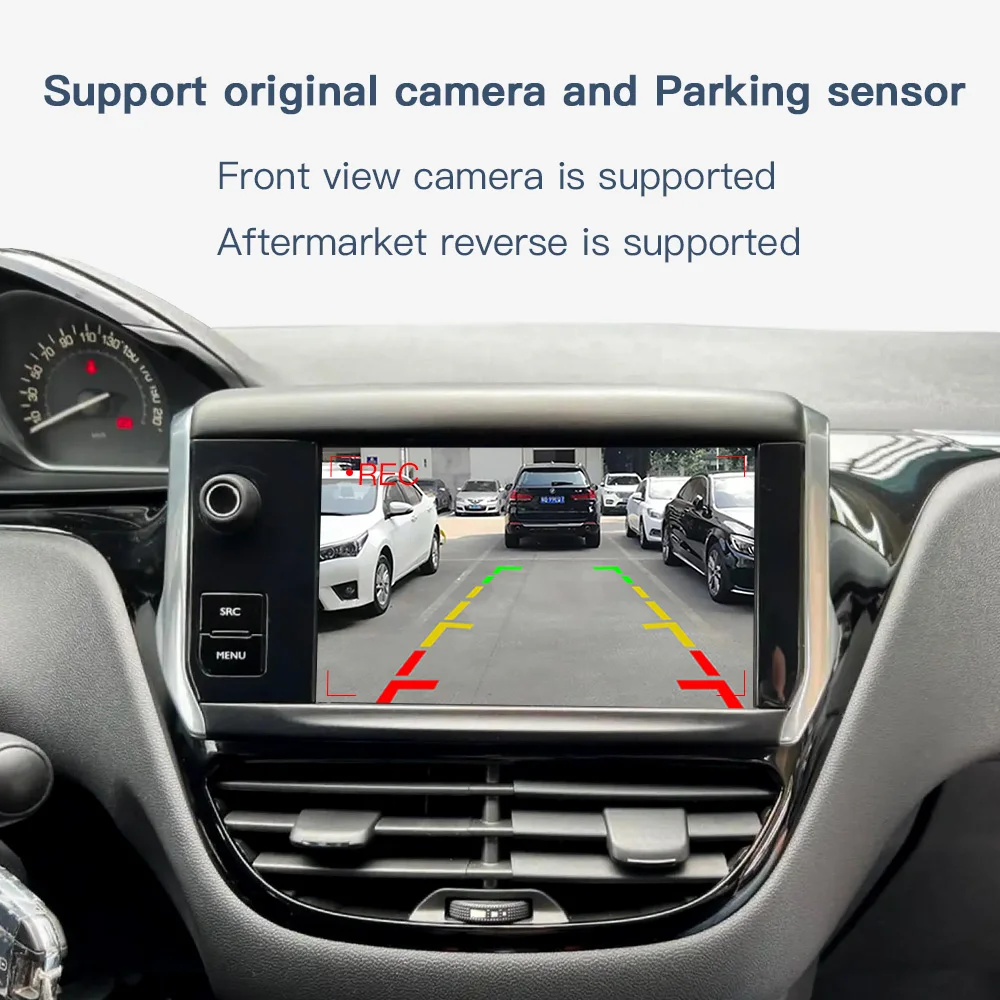 CARABC Безжична Apple Carplay Android авточасти За Peugeot и Citroen SMEG и MRN НЦА 208 и 308 и 508 3008 и C4 DS3 DS5 Поддръжка на Камерата за Обратно виждане 2