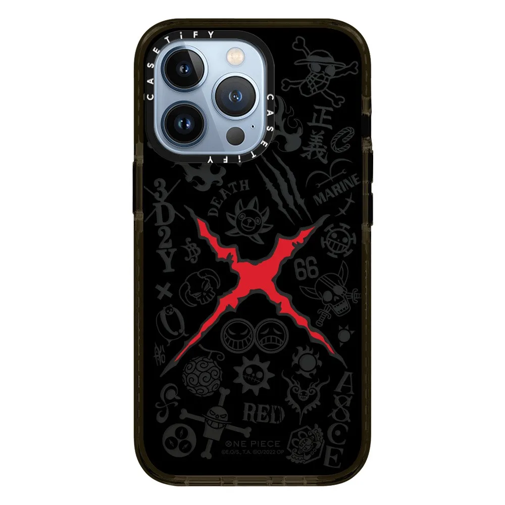 Casetify Аниме Ones Pieces Калъфи За Телефони с Черепа за iPhone 14 13 12 11 Pro Max XR XS MAX 8x7 SE 2020 14Promax Делото 4