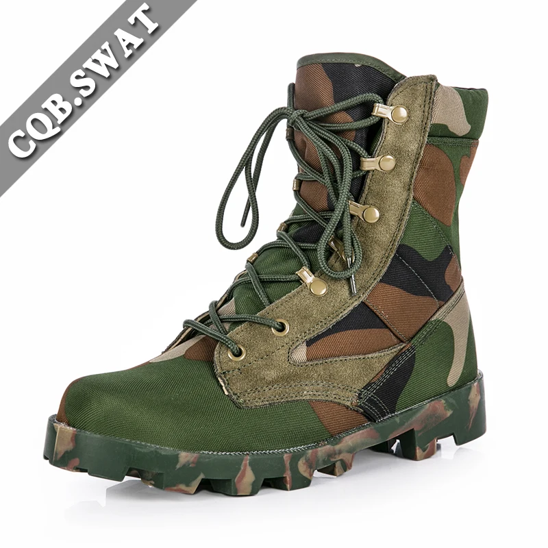 CQB.SWAT/ 2018 Летни военни Тактически обувки, военни обувки черен, пясък, камуфляжного цветове за джунглата, Носимые обувки за алпинизъм, Дишащи 3