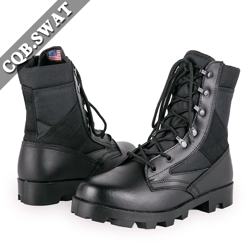 CQB.SWAT/ 2018 Летни военни Тактически обувки, военни обувки черен, пясък, камуфляжного цветове за джунглата, Носимые обувки за алпинизъм, Дишащи 5