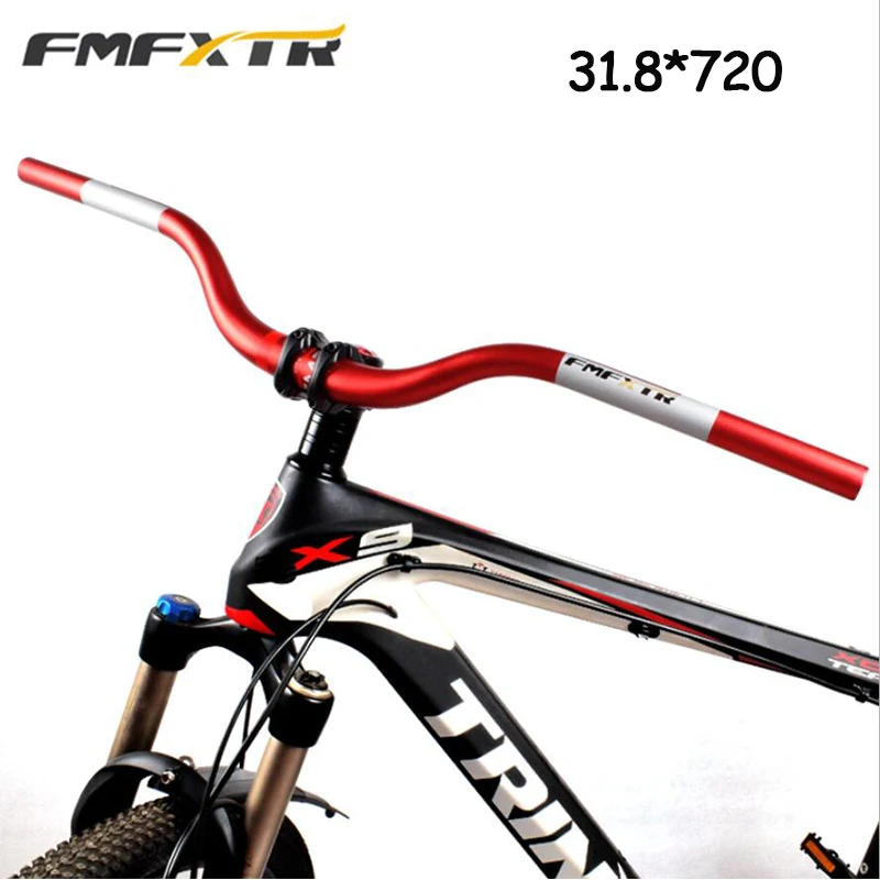 FMFXTR Велосипеден Волана 31,8*720 мм, Хоризонтален Лост От Алуминиева Сплав, Дръжка За Планински Велосипед, Мотор Част