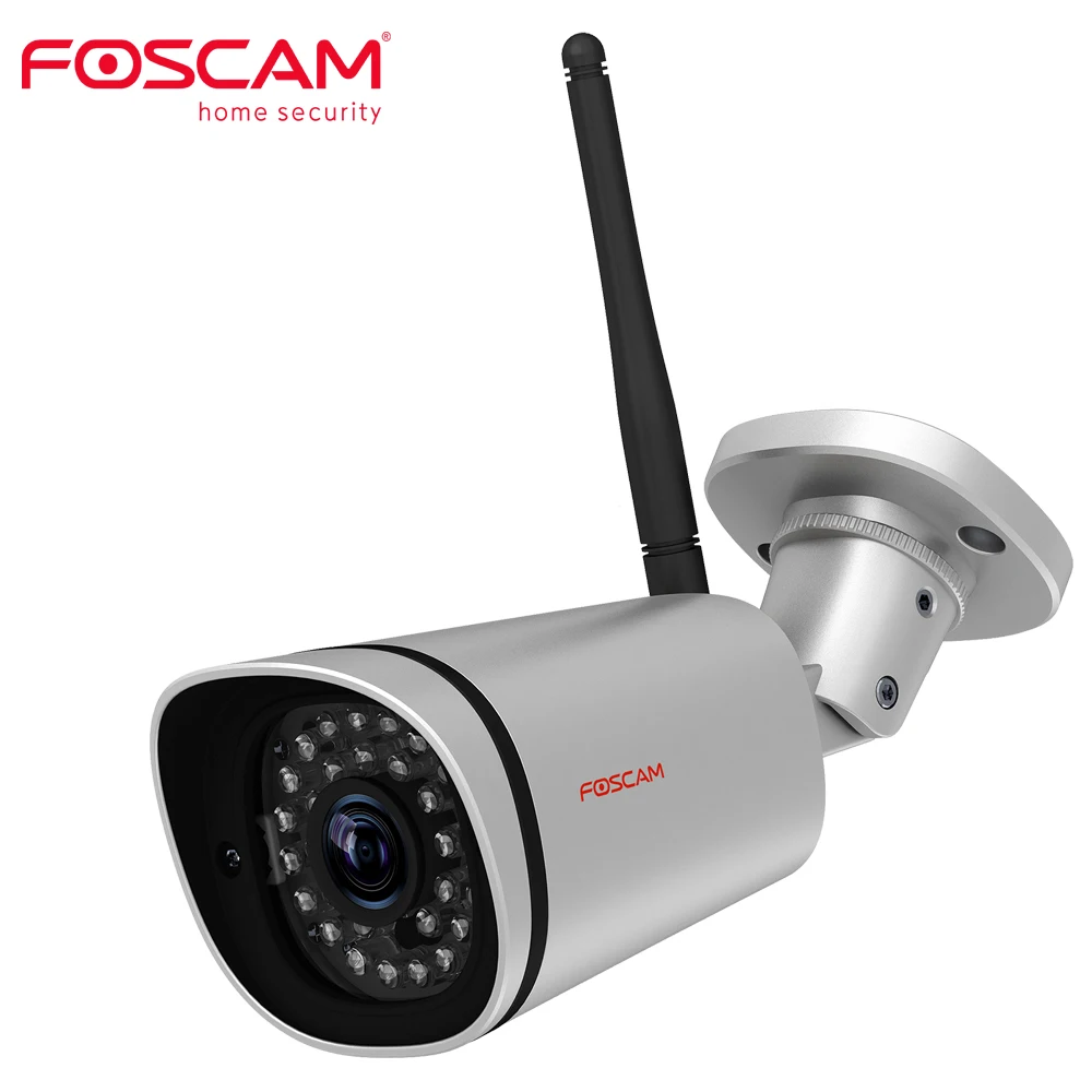 Foscam FI9900P HD 1080P Външна WiFi Камера за Сигурност Водоустойчив IP66 Куршум 2.0 MP Безжична IP Камера за Видеонаблюдение