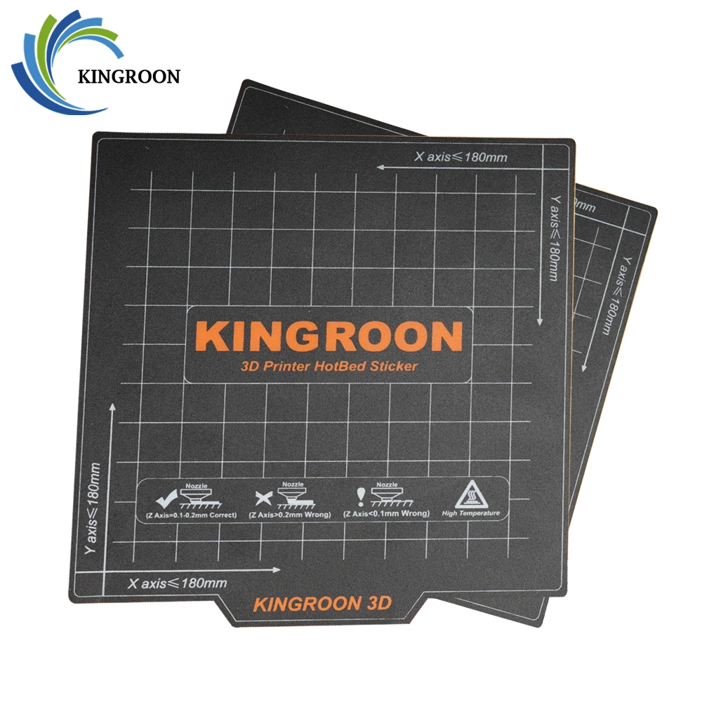 KingRoon 1 компл. 24 В Heatbed Огнището Изключителна Плоча и Синьо Магнитен лист pad Выравнивающий Модул за 3D-Принтери KP3S 3