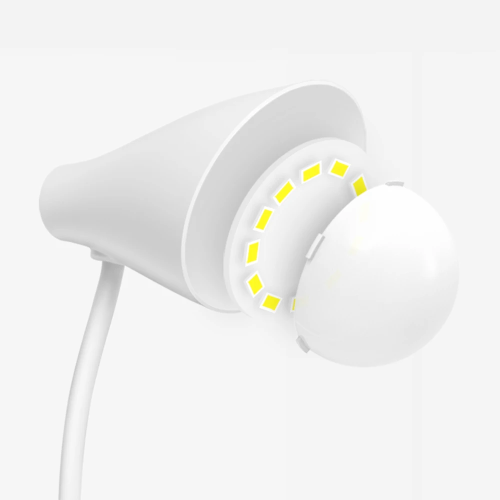 Led Поставка Настолна USB Лампа Акумулаторна Студентски Настолна Лампа За Грижа За Очите Настолна Лампа 3 Ниво-Слаби 1200 ма Батерия Нощна Лампа Morden 4