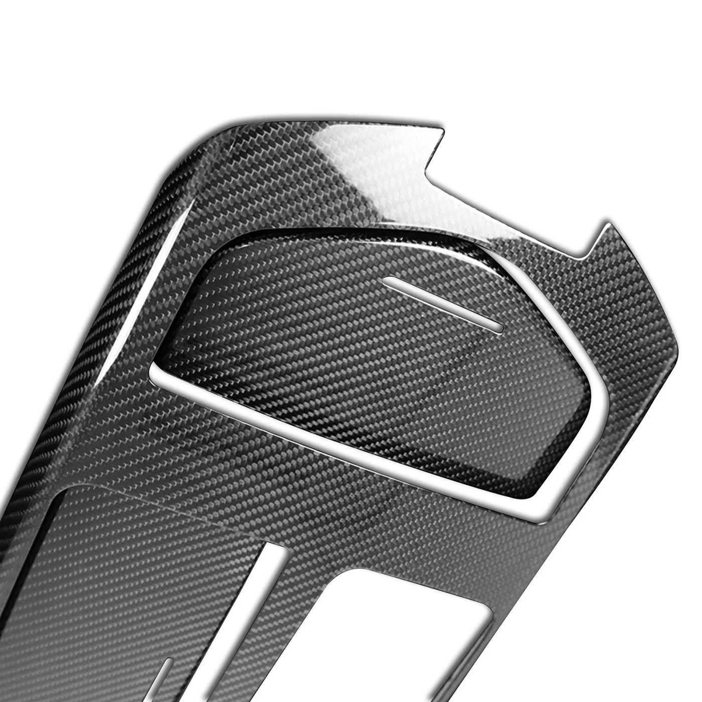 LHD Автомобил Истинска Суха Конзола От карбон Централна скоростния Панел Капак Завърши Декоративна Стикер За Maserati Ghibli 2014-2021 1