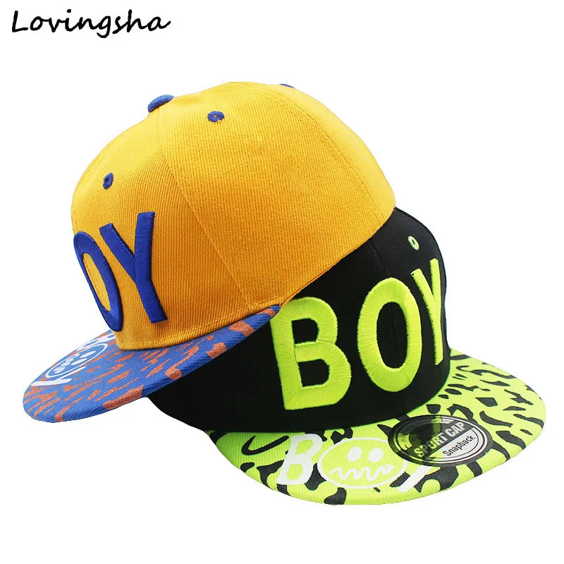 LOVINGSHA/ Новата Пролетно-лятна Детска бейзболна шапка с 3D букви за МОМЧЕТА, Регулируем бейзболна шапка за момчета от 3 до 8 години, бебешки шапки в стил хип-хоп, една Шапка от Слънце, Шапка C-12 0
