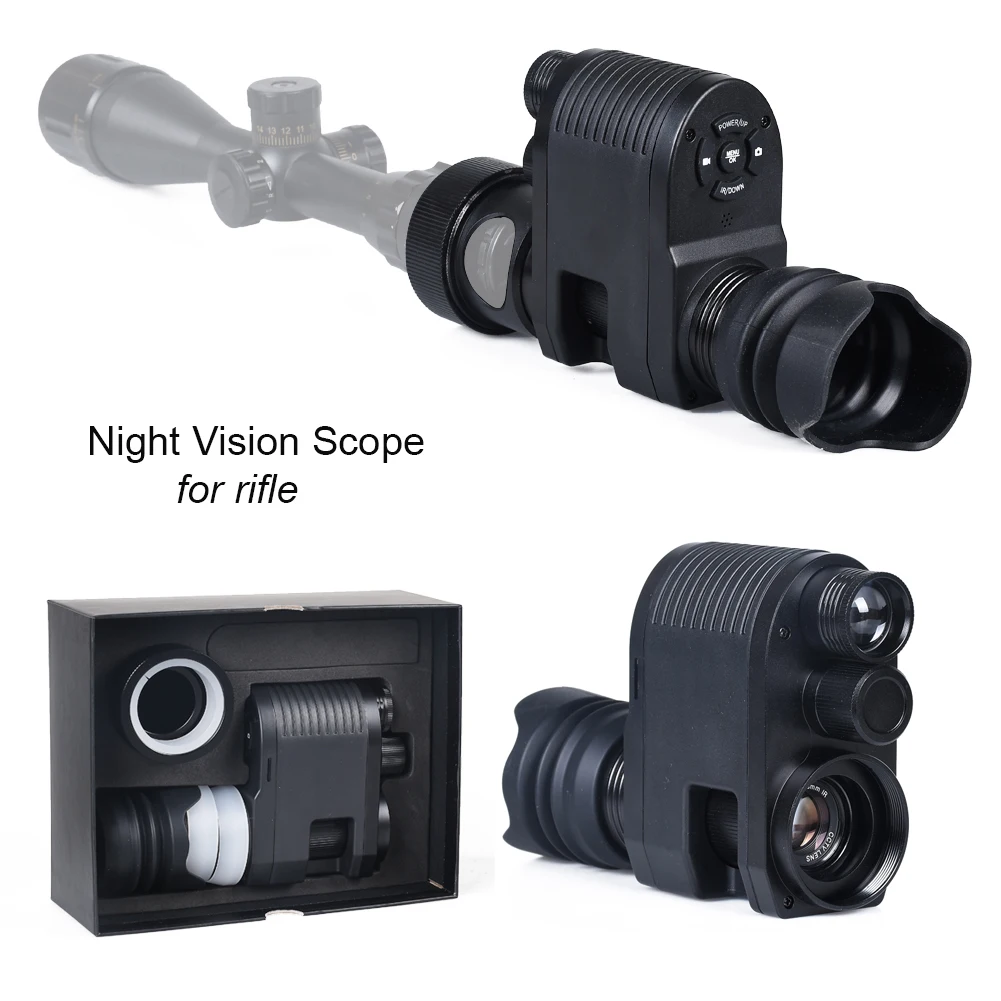 Megaorei 3 Мерник на Уред за Нощно Виждане Оптично HD Цифрова Снимка на Цветни Дневни и Нощни Ловни камера за Нощно Виждане 5