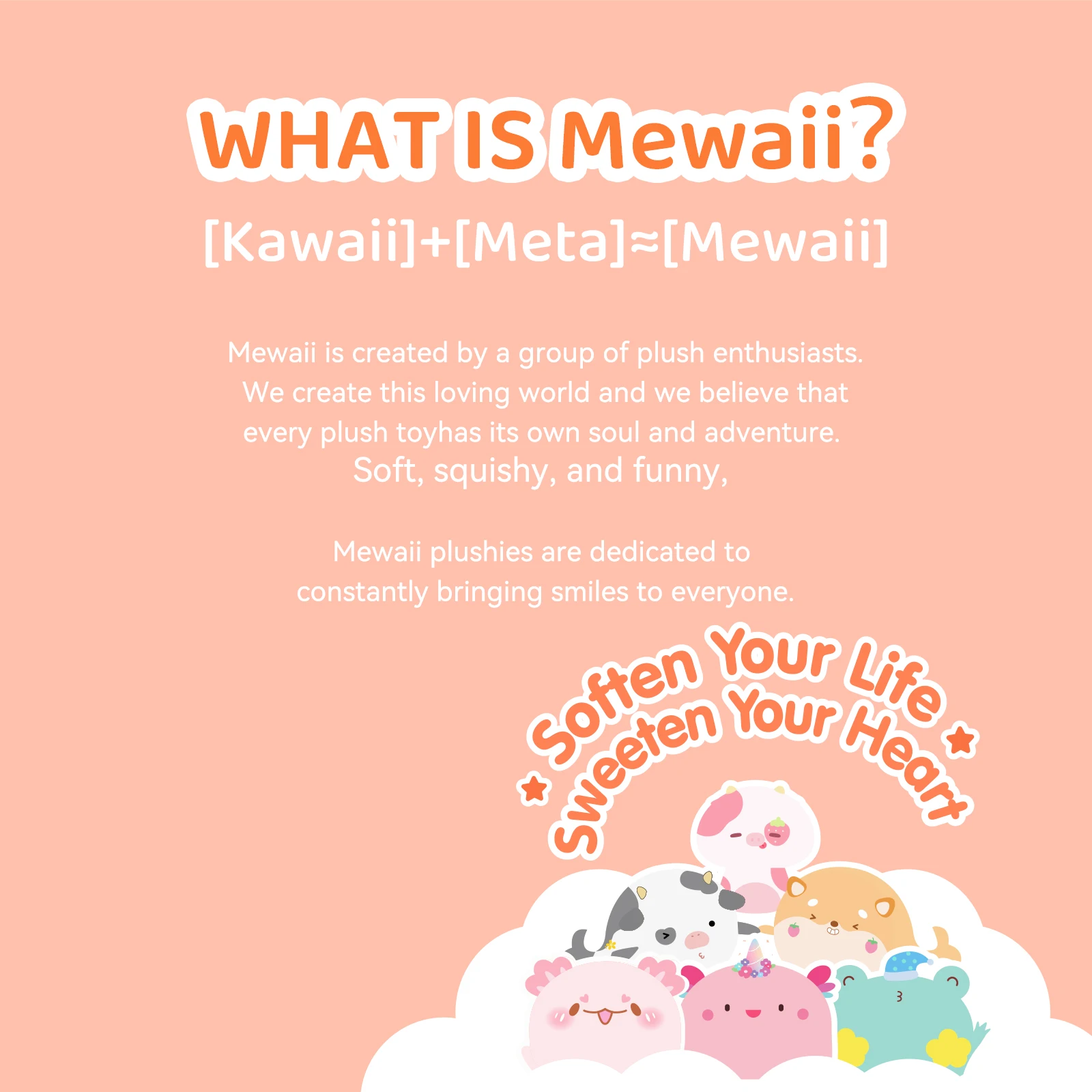 Mewaii Гъби Възглавница Kawaii Котката Играчка Плюшен Мека Дяволска Котка Плюшен Въздушна Възглавница Подарък За Деца 5