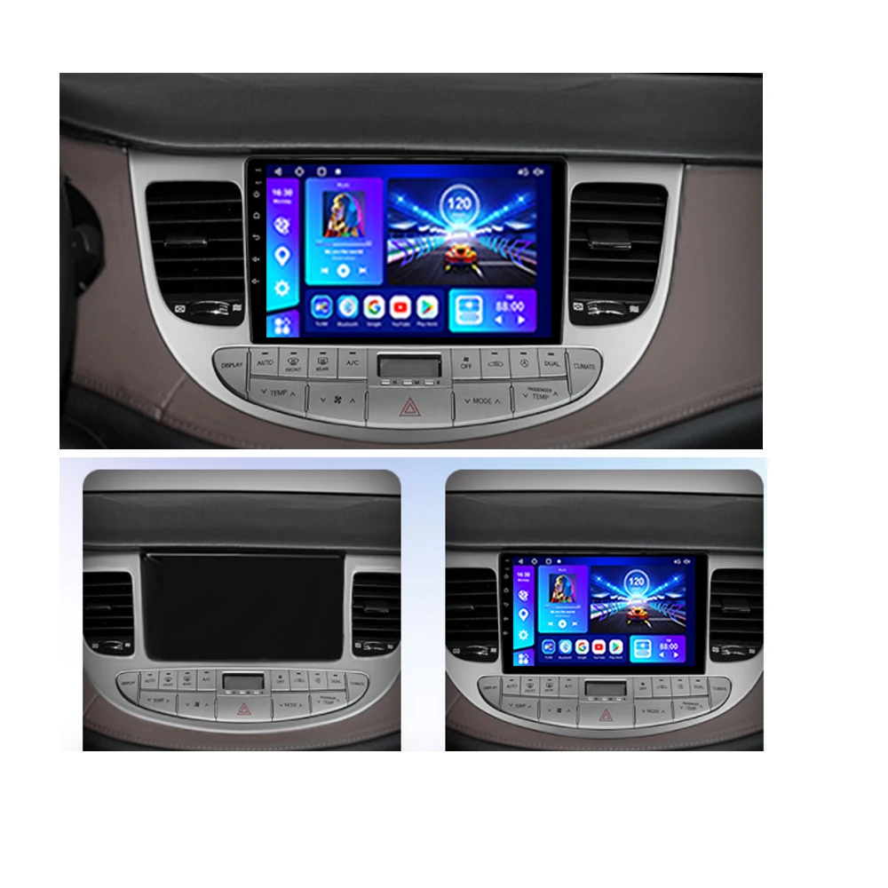 NAVISTART за Hyundai Rohens Genesis 2008-2013 Радиото в автомобила Android 10 Мултимедиен Плейър GPS Навигация BT USB Carplay DVD Плейър 4
