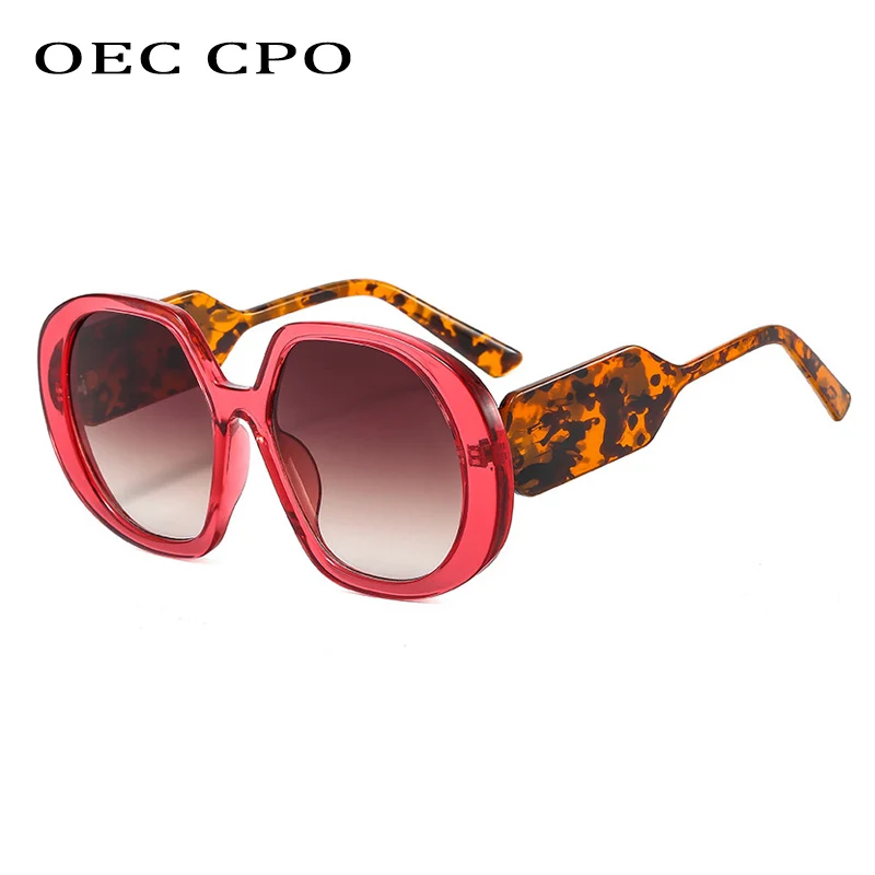 OEC CPO Модни Квадратни Слънчеви Очила Дамски Маркови Дизайнерски Големи Слънчеви Очила Дамски Реколта Дамски слънчеви Очила В Стил Пънк Нюанси UV400 0