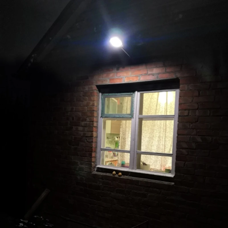 QLTEG 48 LED 450LM Слънчева Лампа Индукционный монтиран на стената Лампа за Човешкото Тяло, 3 Режима на Затъмняване, Градинска Градински Пътека на Двора, Лампа с Дистанционно Управление 3