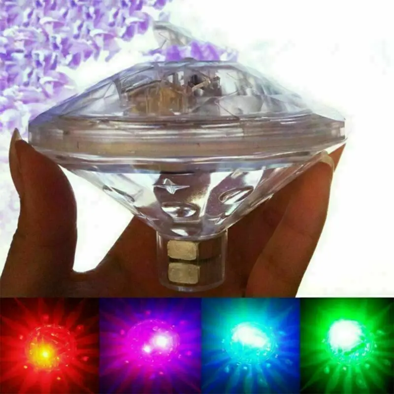 RGB Плаващ Подводен Лампа Потопяема LED Лампа за Дискотеки, Партита, Светлинен Шоу, Басейн, джакузи, Спа-Лампа, Лампа За Детската Баня 4