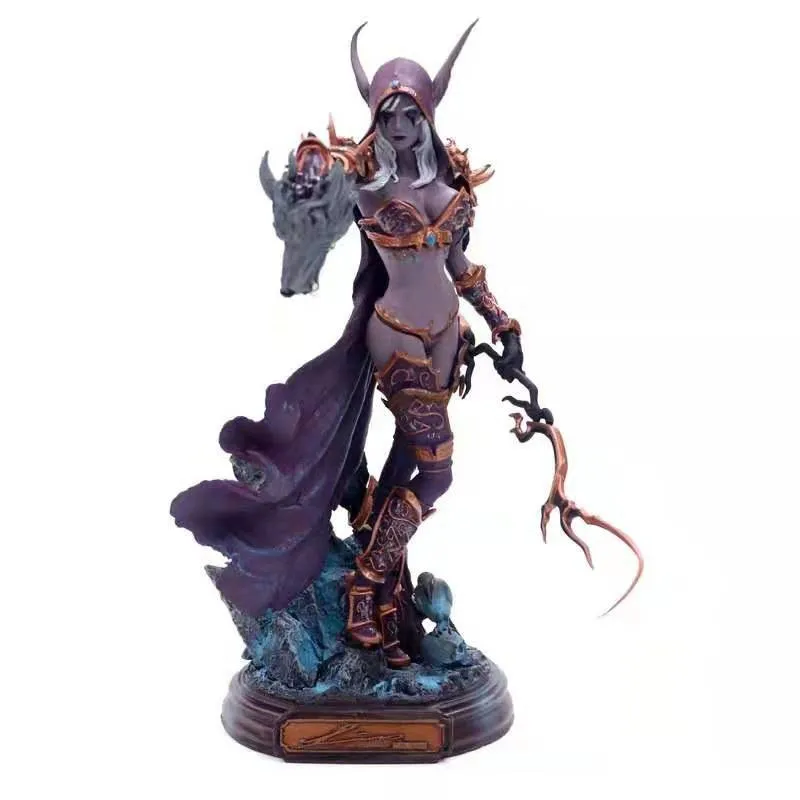 Sylvanas Windrunner Аниме Екшън Sylvan Кралица стрелба с лък Артас Менетил Фигурки са подбрани модел на World of Warcraft, WOW Dota 0