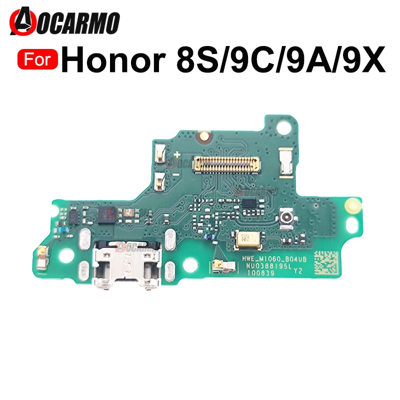 USB Порт за Бързо Зареждане Конектор Микрофон Такса Гъвкав Кабел За Huawei Honor 8S-9C 9A 9X Замяна Ремонт на Част от