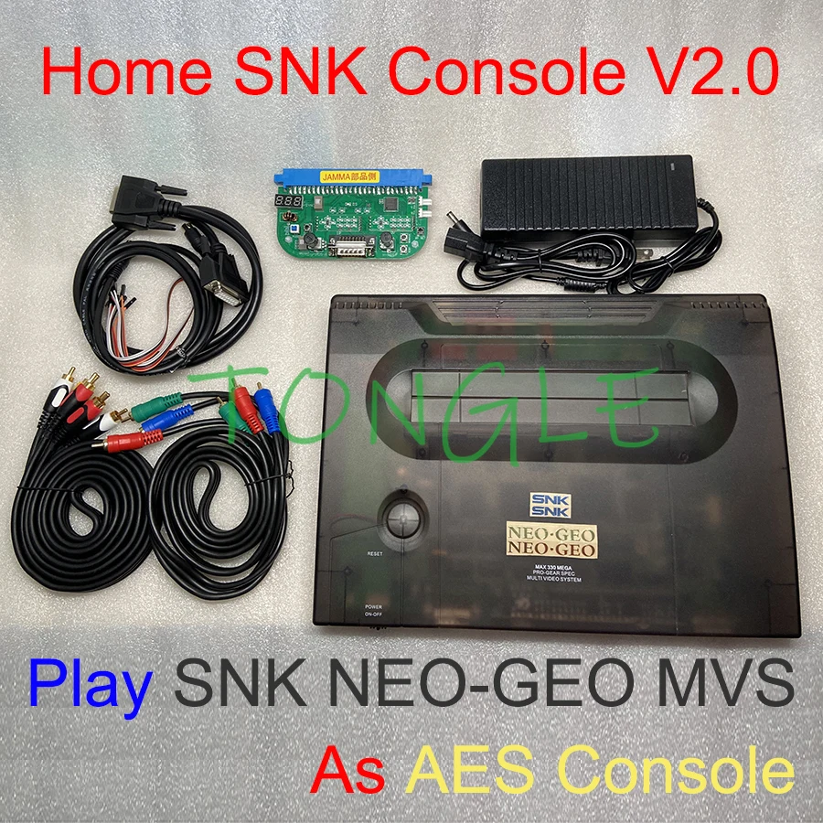 V2.0 SNK NEO GEO MVS Аркадна игра За домашно издание на Play JAMMA Игрална дъска с геймпадом Джойстици като заместител на конзолите устройство семейството на AES 0