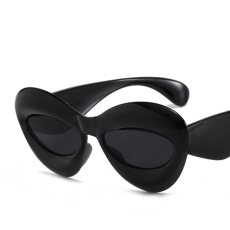 XJiea Слънчеви Очила Дамски 2023 Модерен Дизайнерски Слънчеви Очила с Големи Рамки Мъжки Слънчеви Очила Модерен Овални Унисекс Улични Очила За Шофиране Eyeglasse 5