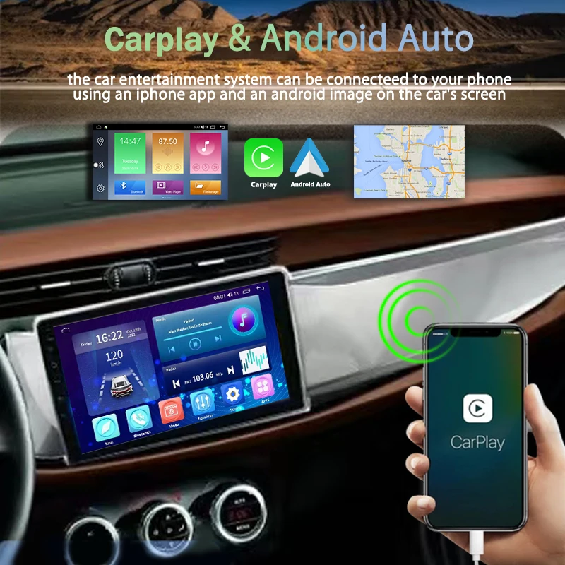 Авто Android 11 За ALFA ROMEO GIULIETTA 2010-2014 Авто Радио Мултимедиен Плейър 4G GPS Навигация DSP 48EQ 2din авто радио 4