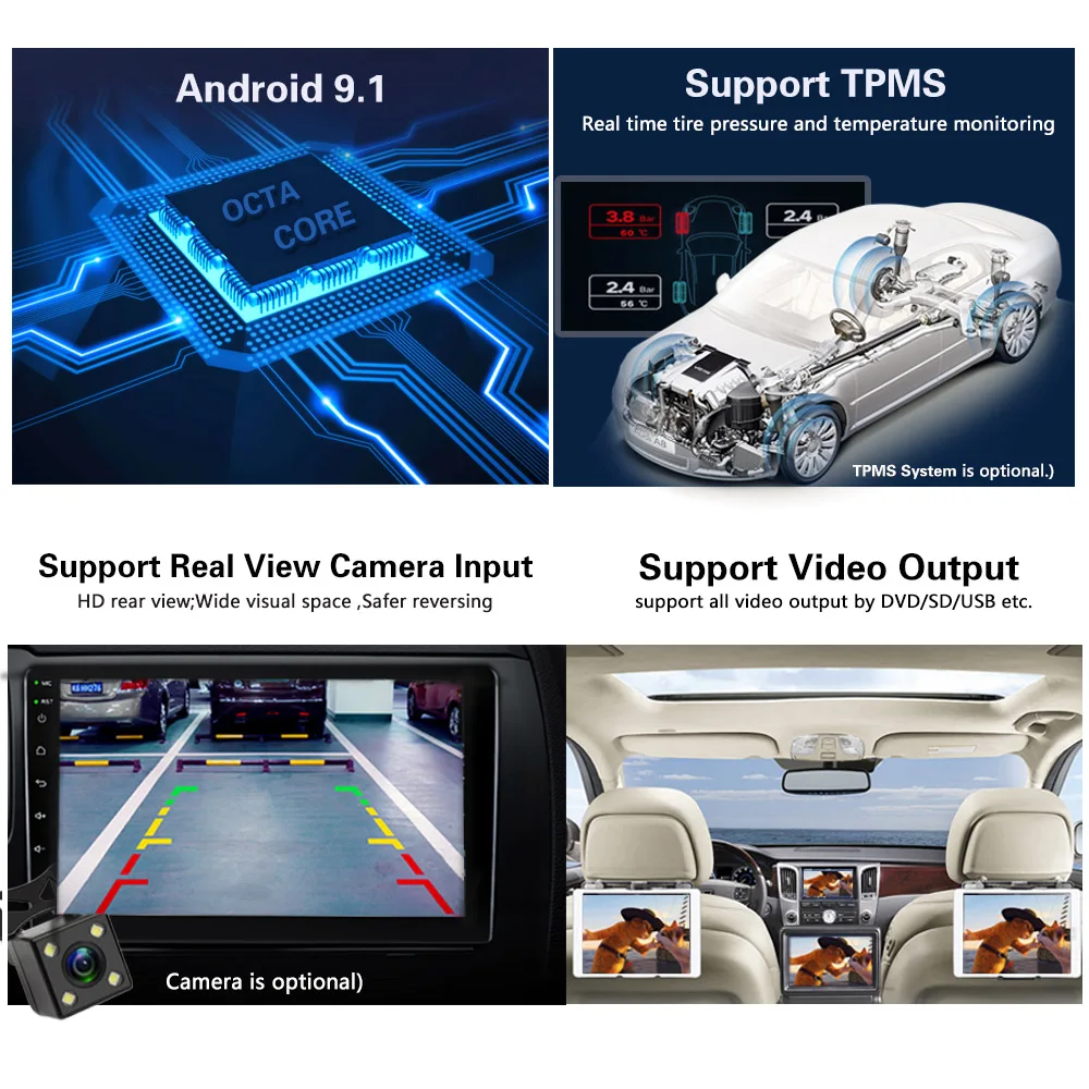 Авто радио Видео Мултимедиен Плейър За Citroen Berlingo За Peugeot Partner 2008-2019 Android Автонавигация GPS Авторадио 3