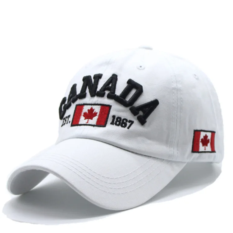 Аз Обичам Канада, Нова бейзболна шапка От Промит Памук с Бродерия, бейзболна шапка възстановяване на предишното положение За Жени, Мъжка Шапка, Ежедневни Шапка За Татко, Gorra Casquette, Хип-Хоп Шапки S