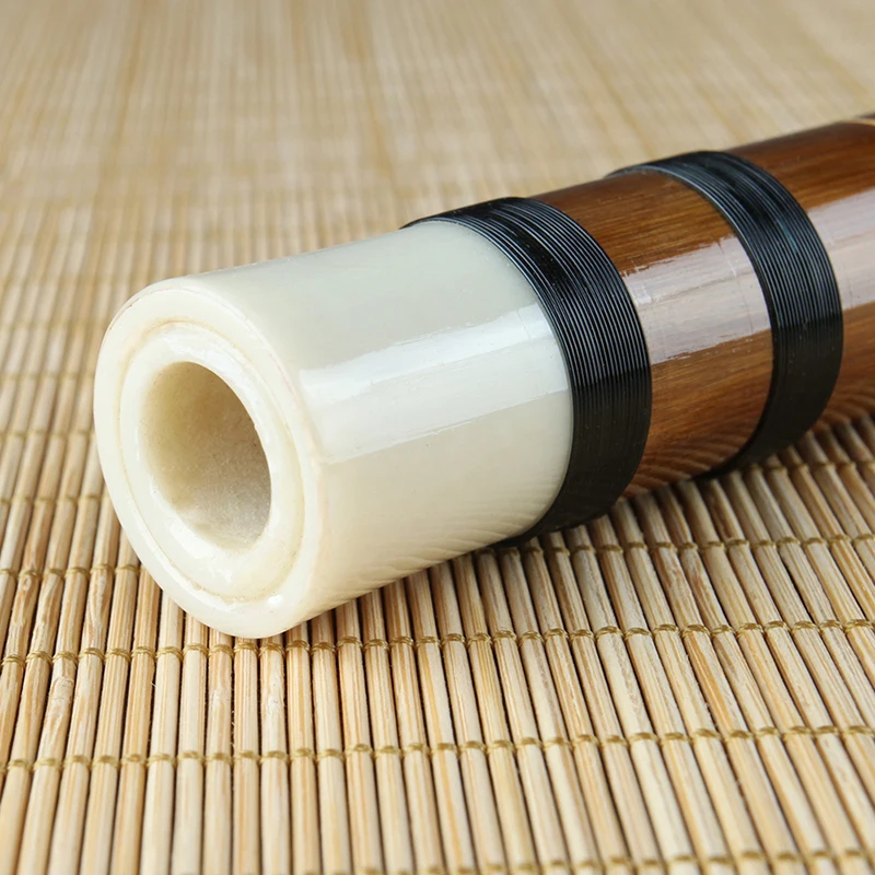 Бамбук Флейта с Черна Линия Традиционен Китайски Дървен Духов Музикален Инструмент Ръчно изработени Доставка Свирене диаграма 3