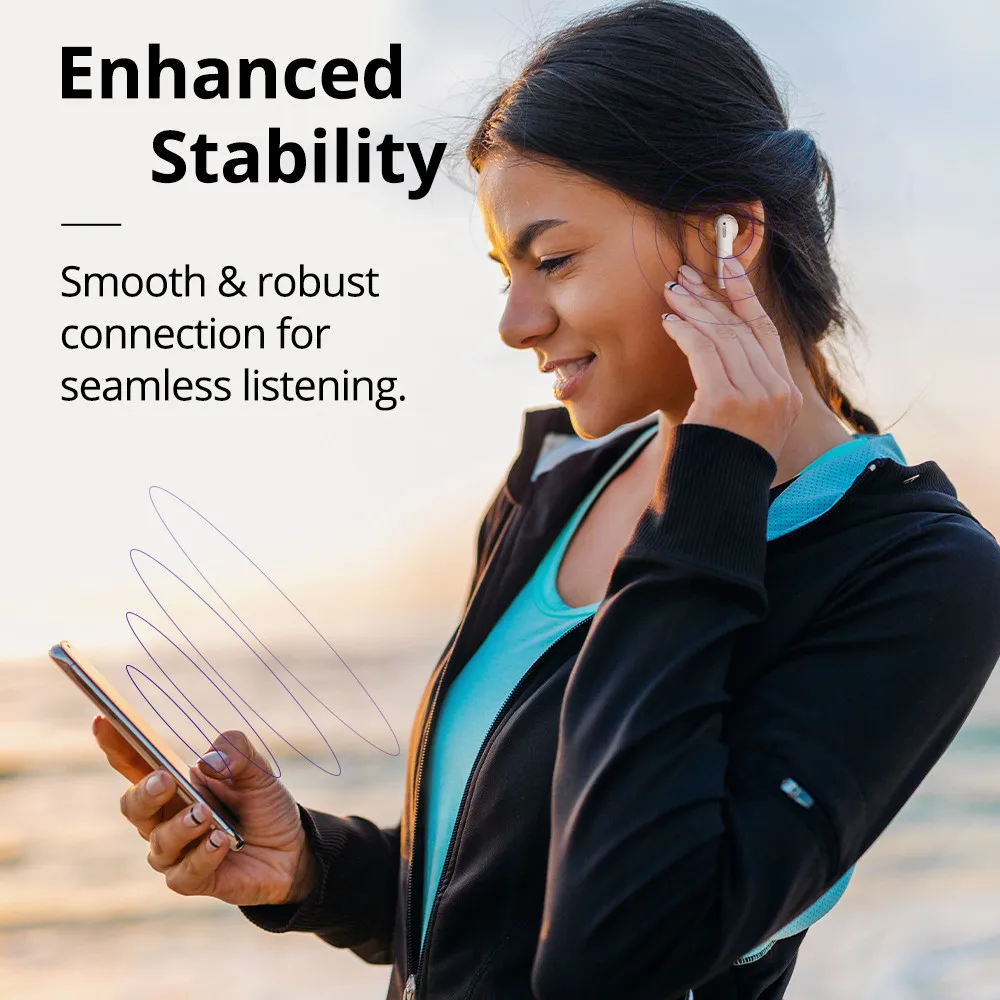 Безжични слушалки Tronsmart Onyx Ace Pro, слушалки TWS с aptX, слушалки, Bluetooth 5.2, Актуализирана слушалки Qualcomm, НОВОСТ 2022 г. 5