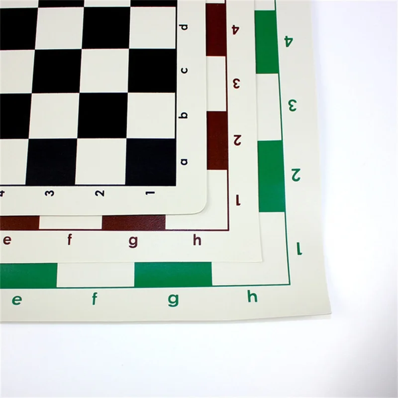 Висококачествена Шахматната Дъска 35/43/51 см, Преносима Мека Катящаяся От PVC, Здрава Шахматна Дъска За Начинаещи Забавни Игри 3