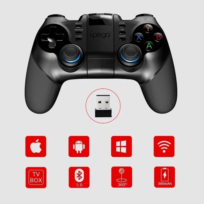 Геймпад Управлението на Bluetooth Pubg Контролер Mobile За iPhone, Android, PC, PS4 PS3 Playstation 4 3 Nintendo Преминете Игри Игра Мат 5