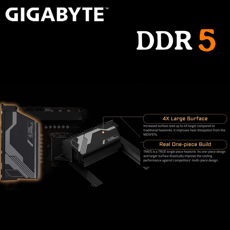 Дънна платка Gigabyte Z790 UD DDR5 + процесор Intel Core 13th i5 13600KF Комплект Поддръжка D5 128 GB 7600 Mhz Оперативна ПАМЕТ PCIe 5,0 ATX дънна Платка Нова 4