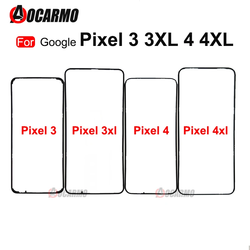 За Google Pixel 3 3XL 4 XL 5 5A Предната Поставка За Екрана Средната Рамка Рамка LCD дисплей Скоба Пластмасов Дубликат Част Hoder