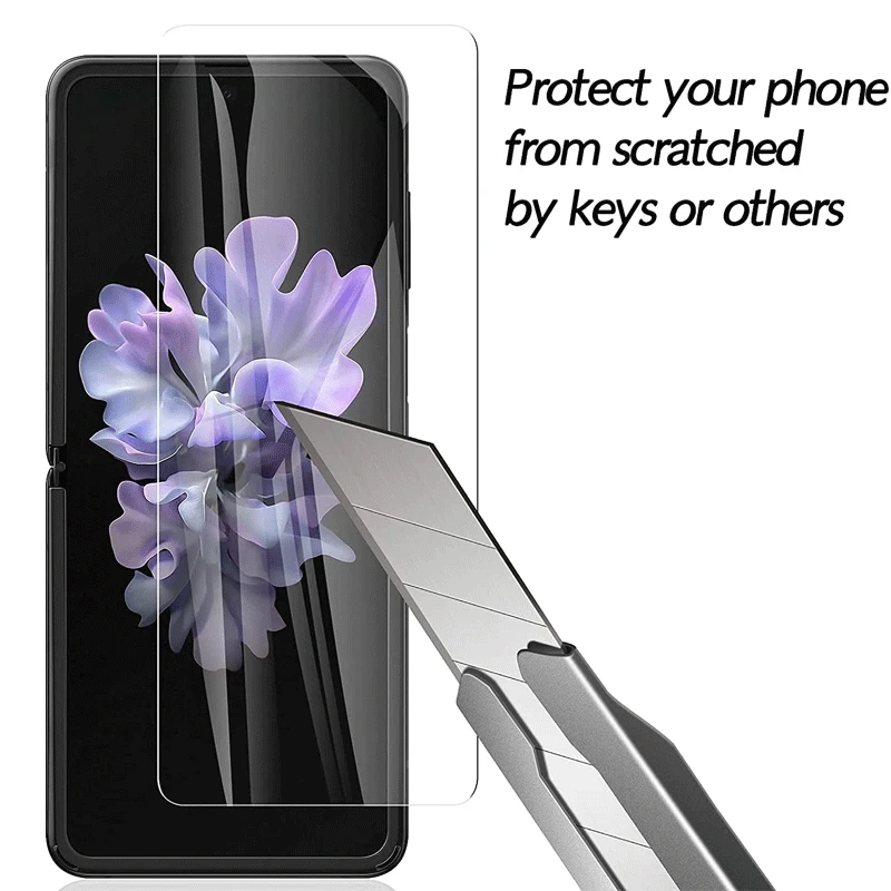За Samsung Galaxy Z Флип 4 Защитно Фолио За екрана С Пълно Покритие Мека Гидрогелевая Филм HD Прозрачен Филм от TPU за Samsung Galaxy Z Флип 4 5G 4