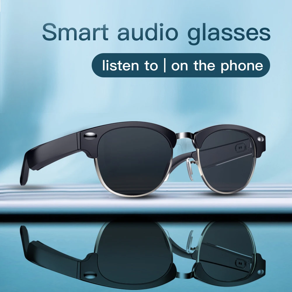 За xiaomi huawei Bluetooth Smart Точки Аудио Хендсфри Спортни Стерео Слънчеви Очила Слушалки Музика HD Звук Смарт Очила