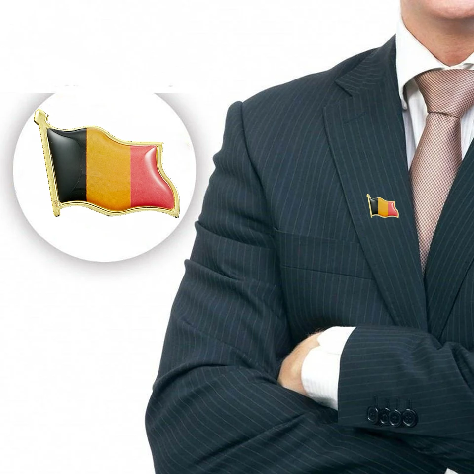 Иконата/Брошка на Сондата Отворота епоксидна смола хартата на Белгия за официални Аксесоари костюм 5