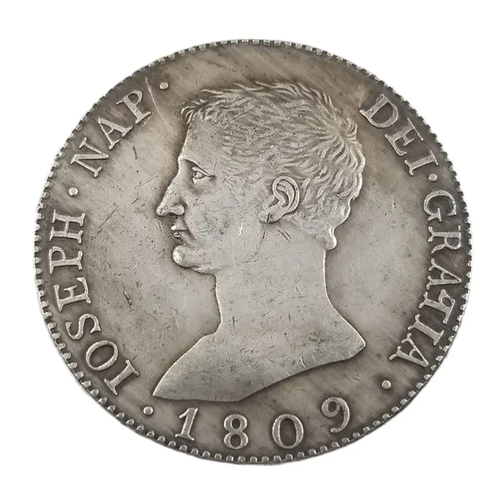 Испания Събиране на Възпоменателни монети 1809 20 Реала - Джоузеф Наполеон Спомен за Декорация на Дома Занаяти масата Украса 0
